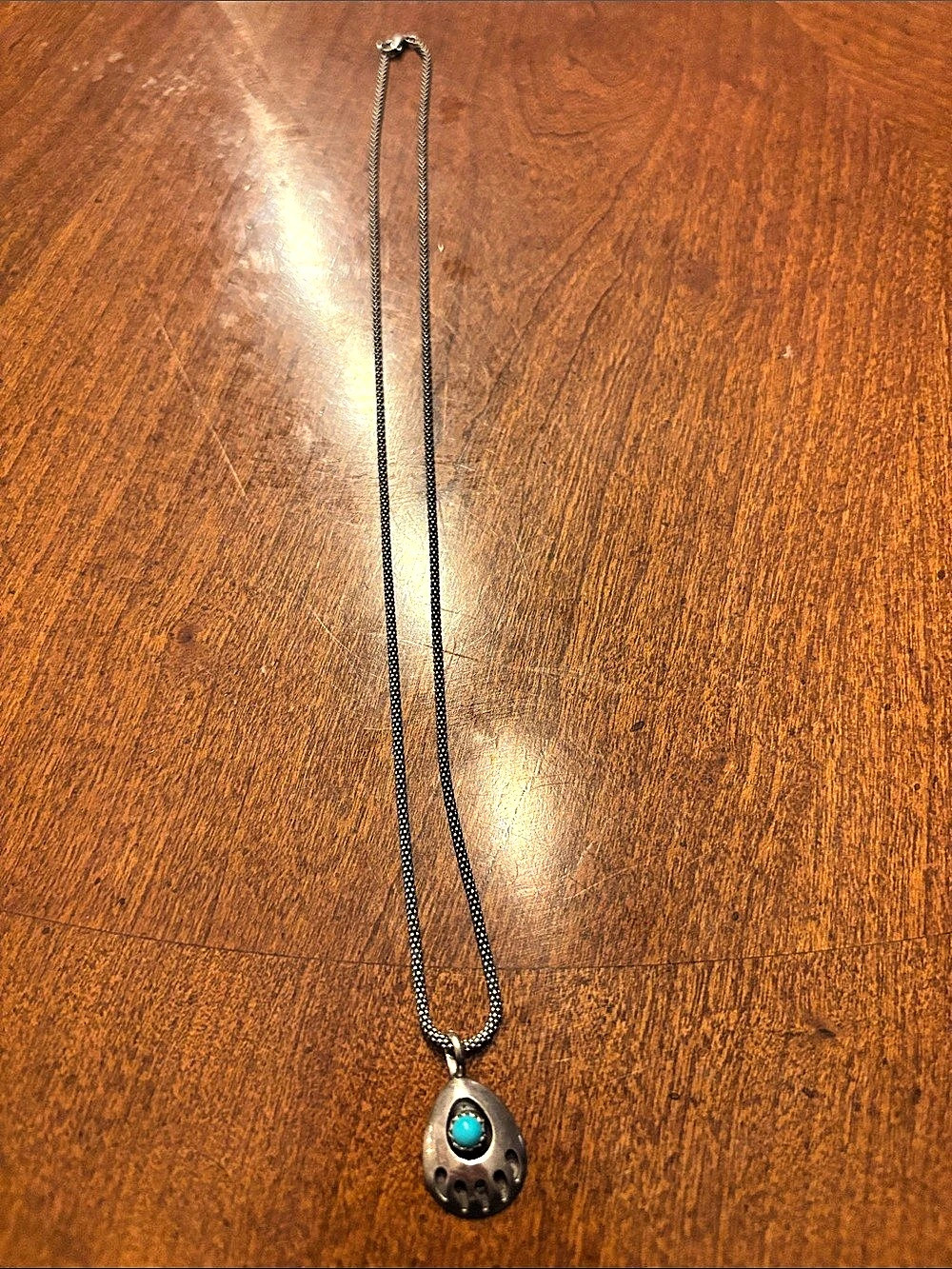 Turquoise Pendant Necklace